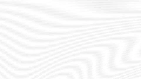 Minimal White Wavy Lines Abstract Background Loop Vídeo Stock 346032634