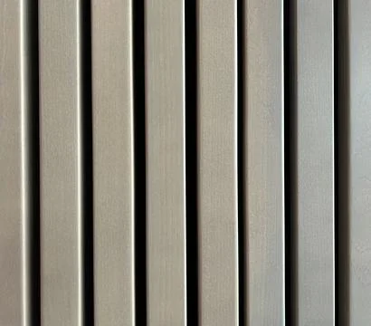 Minimal wooden panel background with vertical lines and neutral texture Stock Photos