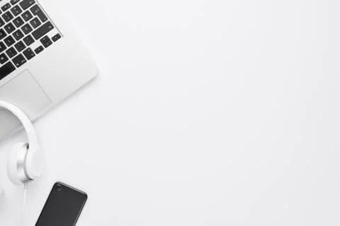 Minimal work space concept. Foto stock