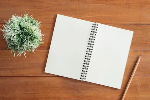 Minimal work space - Creative flat lay photo of workspace desk. Office desk.. Stock Photos