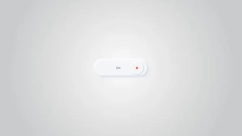 Minimalic Centered Button On Silent Setting Stock Footage 346909417
