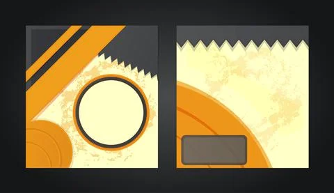 Minimalis banner template Stock Illustration