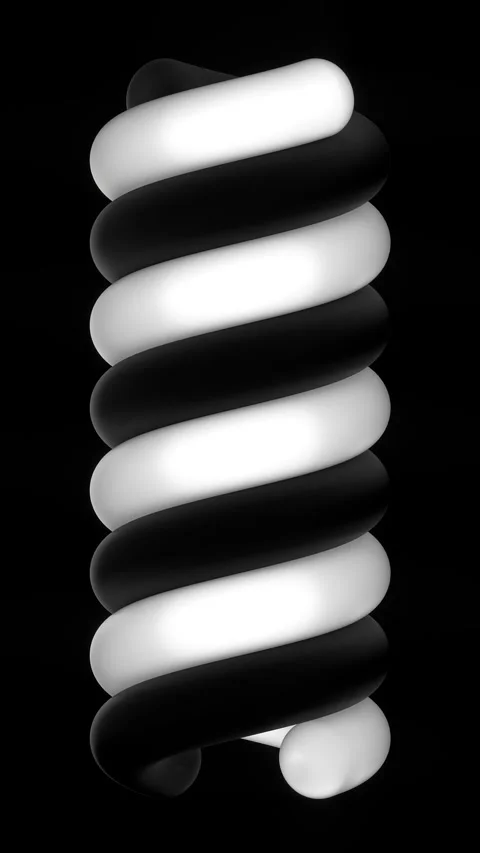 Minimalism Spiral Loop Stock Footage 300270311