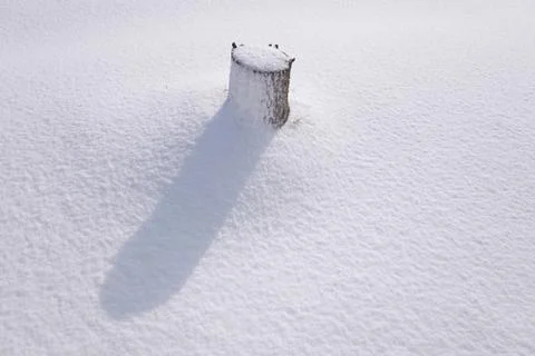 Minimalism in Winter Stock Photos