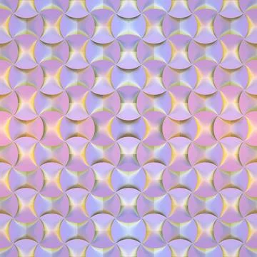 A minimalist 3D background with a pattern of rhythmically arranged curved p.. Иллюстрация