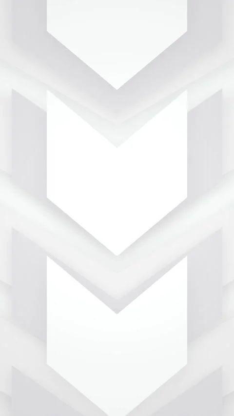 Minimalist 3D chevron arrow pattern seamless loop motion background Video stock 346570796