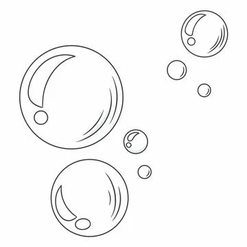 Minimalist 3D Floating Spheres with Soft Shadows Stock Illustration