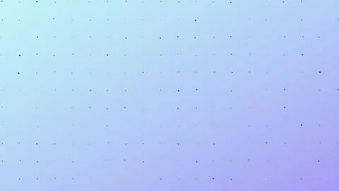 Minimalist 4K abstract background with small colorful dot grid pattern over.. Stock Illustration