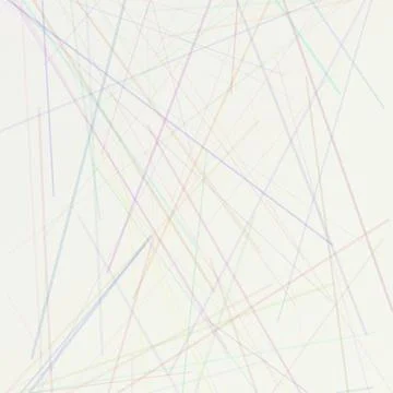 Minimalist abstract background featuring colorful intersecting pastel lines.. Stock Illustration
