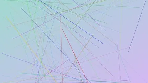 Minimalist abstract background featuring colorful intersecting geometric li.. 库存插图