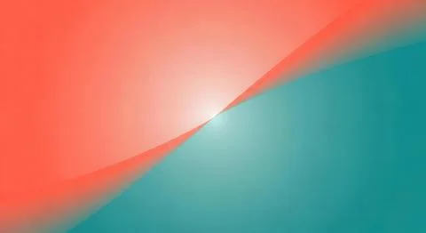 Minimalist abstract background featuring a diagonal split with soft curves .. Stock Illustration