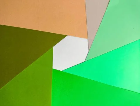 A minimalist abstract background with intersecting earth tones and copy spa.. Stock Photos