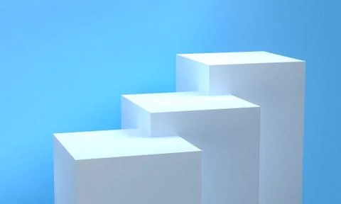 Minimalist abstract background, primitive geometrical figures, pastel colors, Stock Illustration