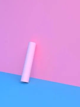 Minimalist abstract background, primitive geometrical figures, pastel colors, Stock Illustration