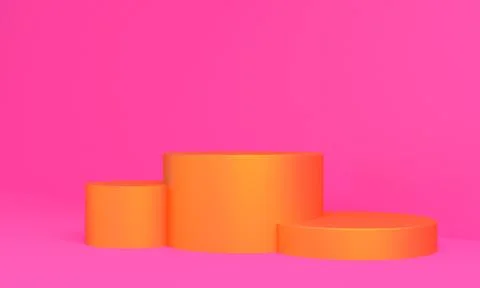 Minimalist abstract background, primitive geometrical figures, pastel colors, Stock Illustration