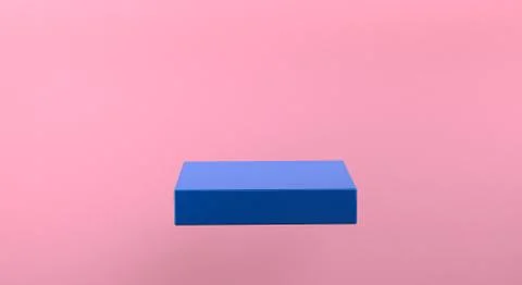 Minimalist abstract background, primitive geometrical figures, pastel colors, Stock-Illustration