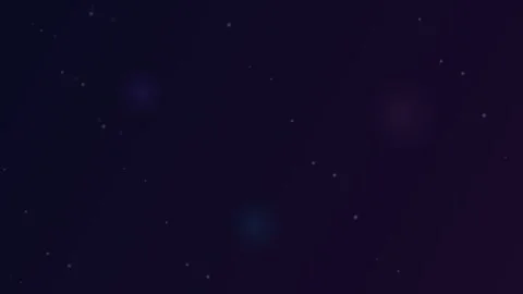 Minimalist abstract background with scattered glowing light particles on dark Stock Footage 338311224