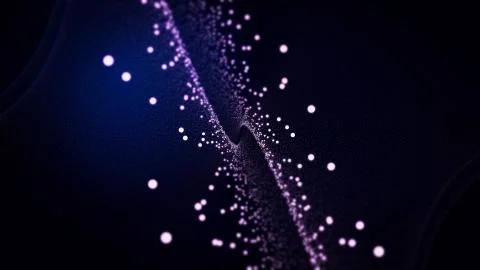 Minimalist abstract background. Seamless loop. Infinite space background. Matrix Stock Illustration