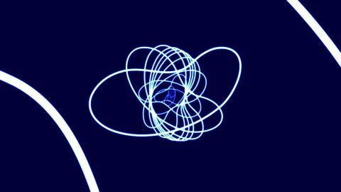 Minimalist abstract background. Seamless loop. Infinite space background. Matrix Stockillustratie