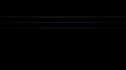 Minimalist abstract background with two subtle glowing horizontal pink lines Video stock 335117174