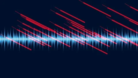 Minimalist abstract background wave animation on dark brown gradient Stock Footage 339352237