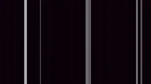 Minimalist abstract black background with flowing white vertical stripes pa.. Stock Footage 342159812