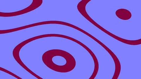 Minimalist abstract blue wave pattern background loop for modern graphic desi Stock Footage 341057484