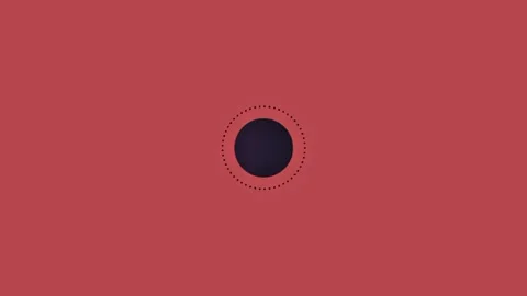 Minimalist Abstract Circle Pulse Animation with Color Transitions Stock-Footage 337725410