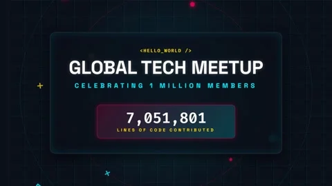 Minimalist Abstract Data Connection Network Dots on Dark Tech Background Stock Footage 337578037