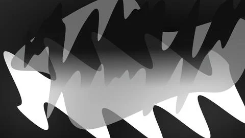 Minimalist Abstract Design with Fluid Motion Element, showcasing elegance and Stockillustratie