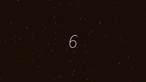 Minimalist abstract falling glitter particles on dark background Stock Footage 342116134
