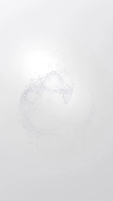 Minimalist abstract flowing white smoke and ethereal cloud motion background Stock Footage 344947382