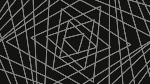 Minimalist abstract geometric network design with intersecting white lines .. Stock Footage 341056073