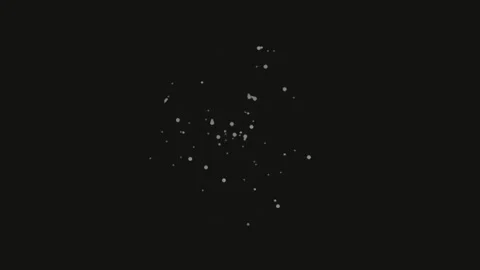 Minimalist abstract glitter particles falling on black background for festi.. Stock Footage 341058615