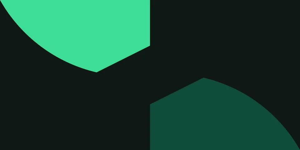 Minimalist abstract gradient shapes on dark background 스톡 일러스트