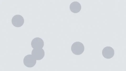 Minimalist abstract gray dots composition floating arrangement Stock Illustration