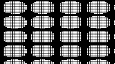 Minimalist Abstract Grid Pattern Background Overlay for Modern Digital Design Stock Footage 342524295