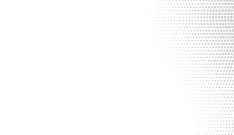 Minimalist abstract halftone dot pattern background in white and grey vector Stock Illustration