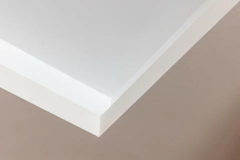 Minimalist abstract interior design featuring clean lines 库存照片