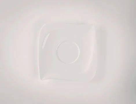 Minimalist abstract logo design with circle Stock Photos