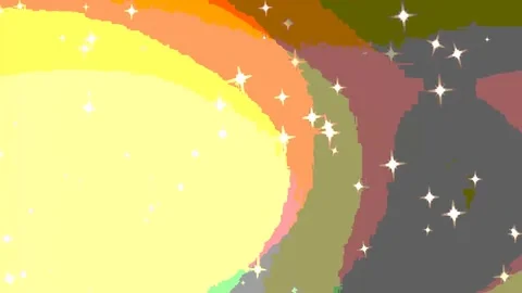 Minimalist Abstract Pattern: Clean Digital Loop with Subtle Particle Motion Stock Footage 283453228