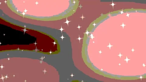 Minimalist Abstract Pattern: Clean Digital Loop with Subtle Particle Motion Stock Footage 283453234