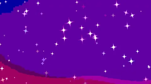 Minimalist Abstract Pattern: Clean Digital Loop with Subtle Particle Motion Stock Footage 283453240