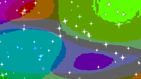 Minimalist Abstract Pattern: Clean Digital Loop with Subtle Particle Motion Stock Footage 283453242