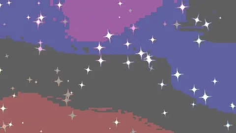 Minimalist Abstract Pattern: Clean Digital Loop with Subtle Particle Motion Stock Footage 283453274