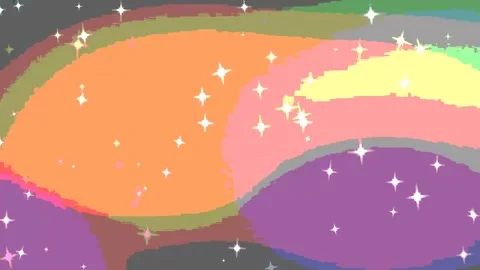 Minimalist Abstract Pattern: Clean Digital Loop with Subtle Particle Motion Stock Footage 283453292