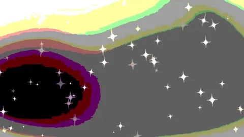 Minimalist Abstract Pattern: Clean Digital Loop with Subtle Particle Motion Stock Footage 283453294