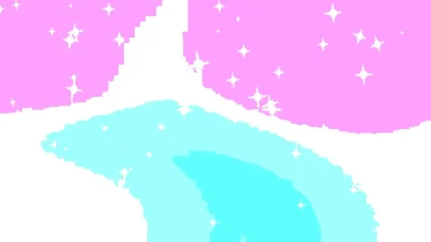 Minimalist Abstract Pattern: Clean Digital Loop with Subtle Particle Motion Stock Footage 283453298