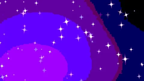 Minimalist Abstract Pattern: Clean Digital Loop with Subtle Particle Motion Stock Footage 283453299