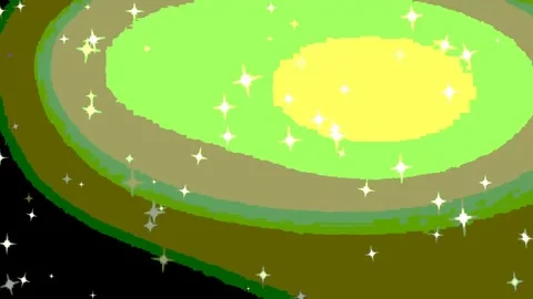 Minimalist Abstract Pattern: Clean Digital Loop with Subtle Particle Motion Stock Footage 283453306